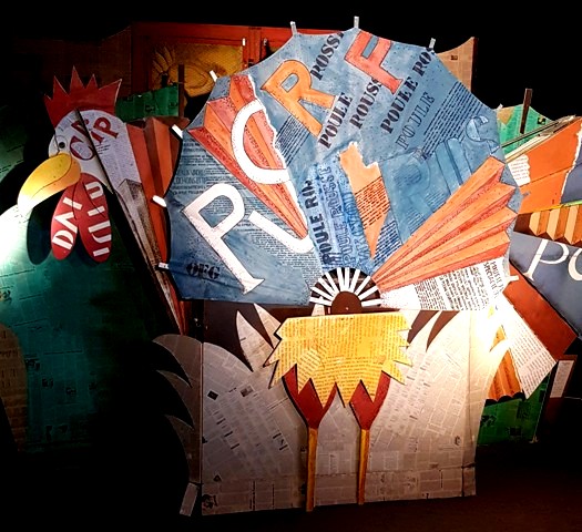 poule rousse décors